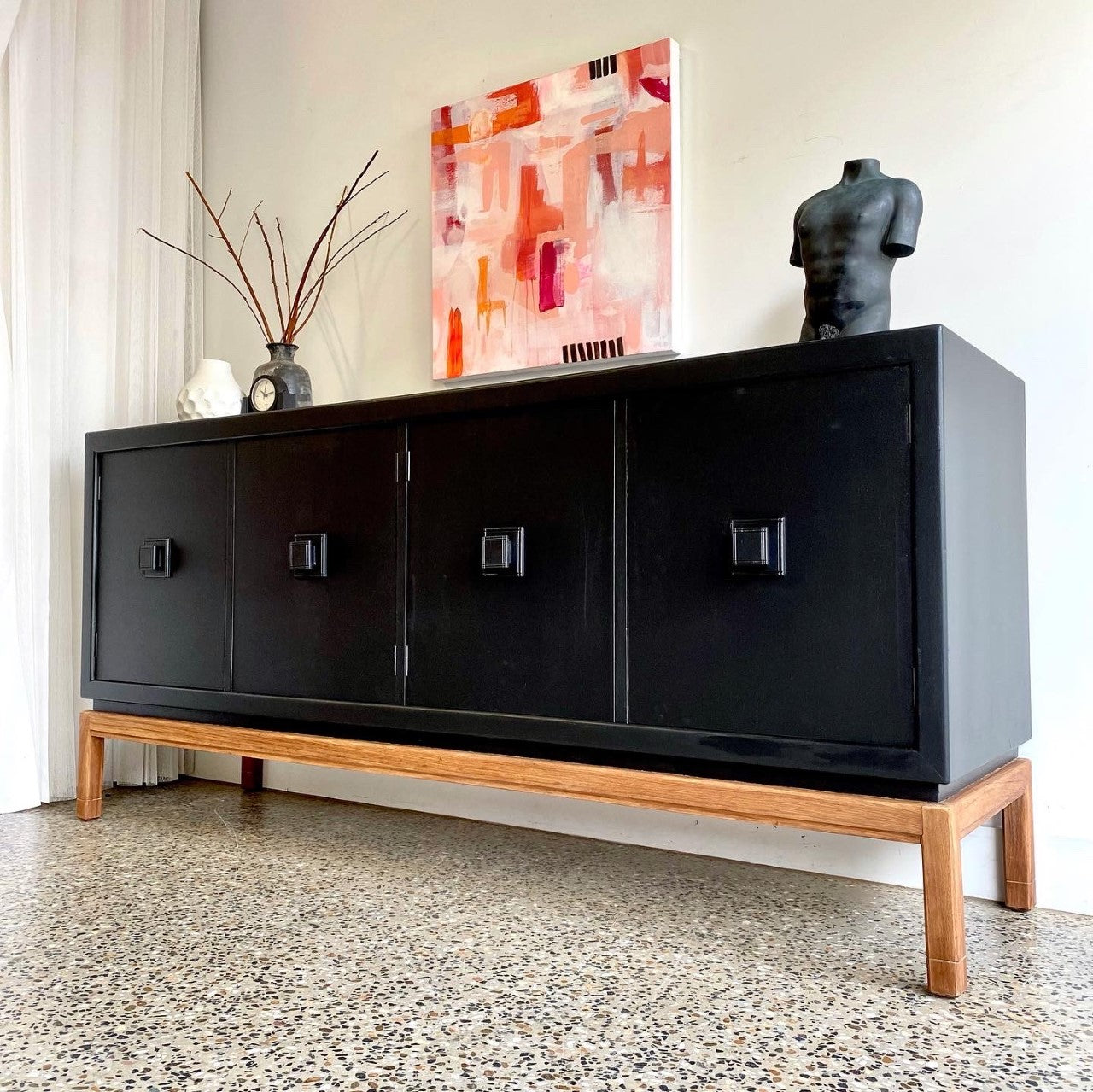 CREDENZA - JETT BLACK